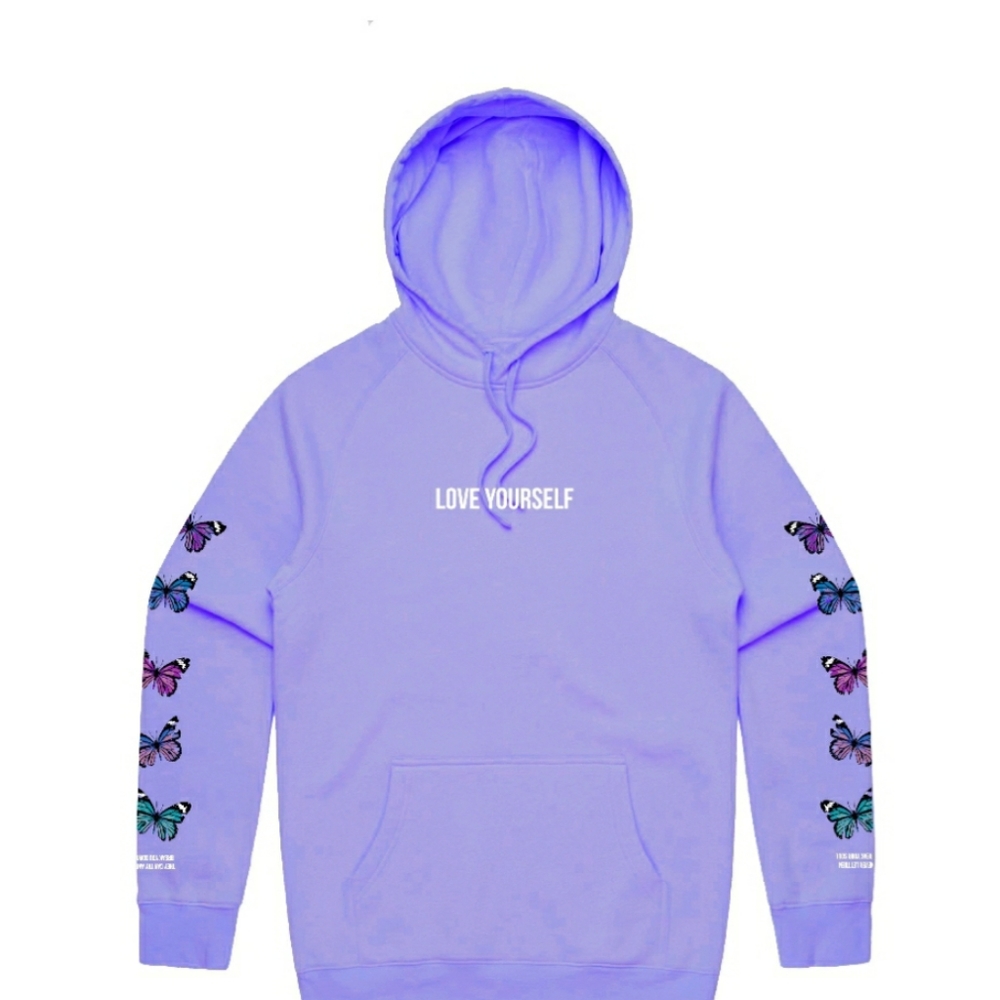 Purple yoursturly sweater